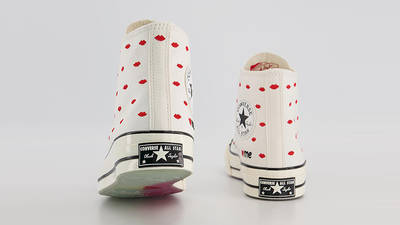 Converse Chuck 70 Crafted With Love High White Red A01601C Back
