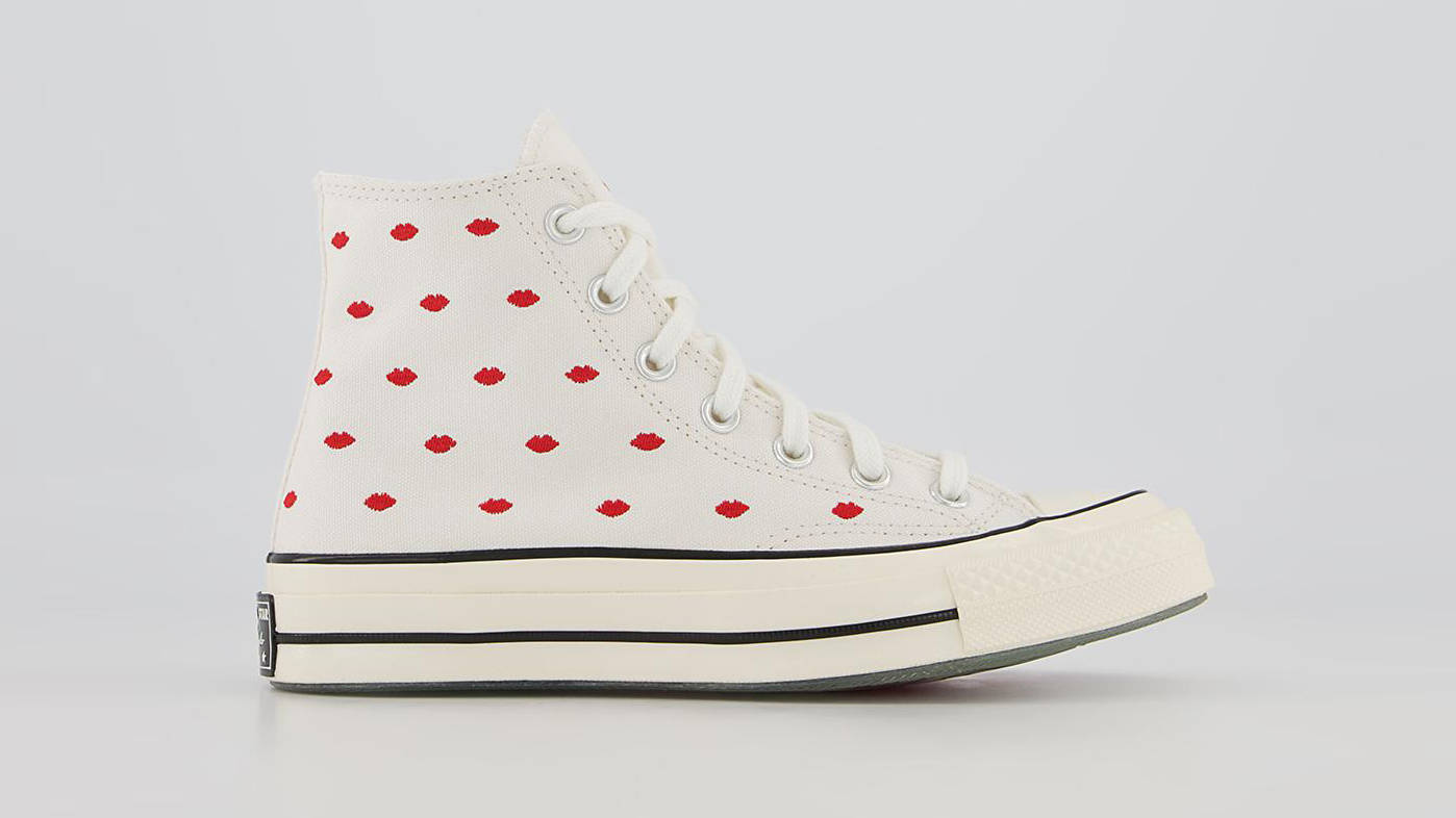 Converse Chuck 70 Crafted With Love High White Red