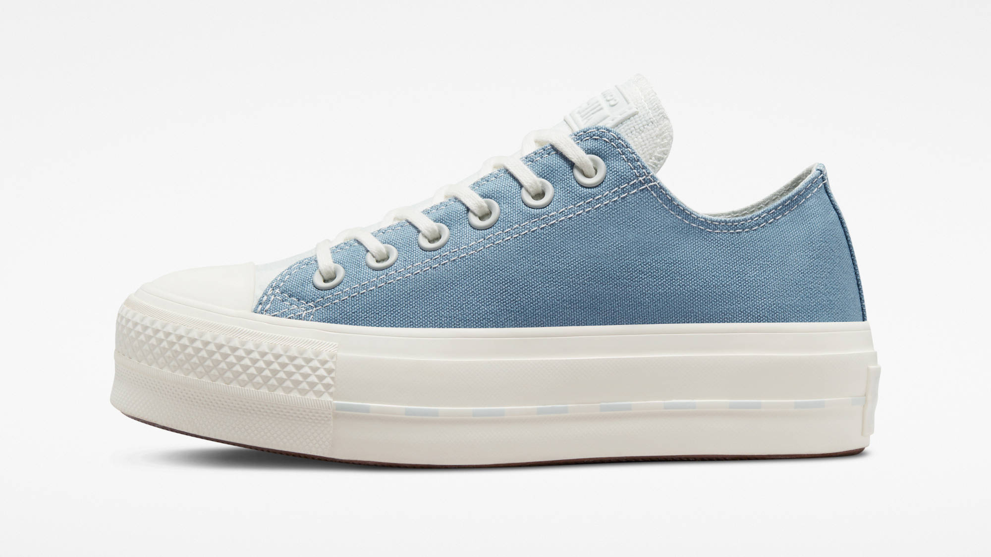 Converse Chuck Taylor Crafted Canvas Lift Platform Indigo Oxide