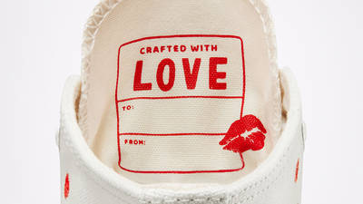 Converse Chuck Taylor Crafted With Love Lift High White A01599C Detail 2