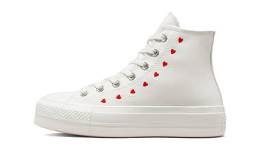 Converse Chuck Taylor Crafted With Love Lift High White