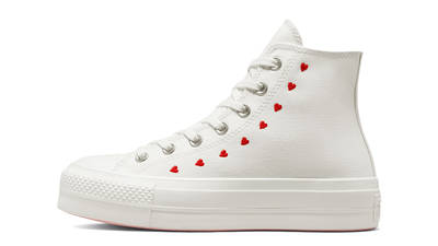 Converse Chuck Taylor Crafted With Love Lift High White A01599C