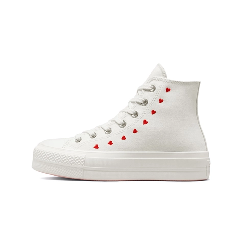Converse Vides Chuck Taylor Crafted With Love Lift High White A01599C