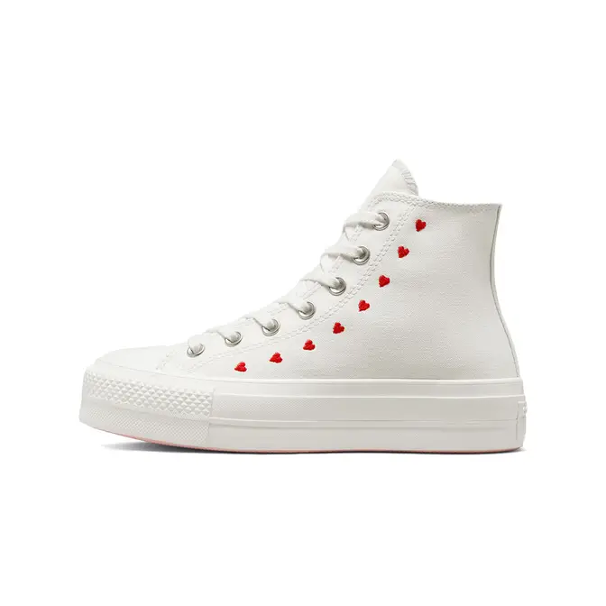 Converse Chuck Taylor Crafted With Love Lift High White A01599C