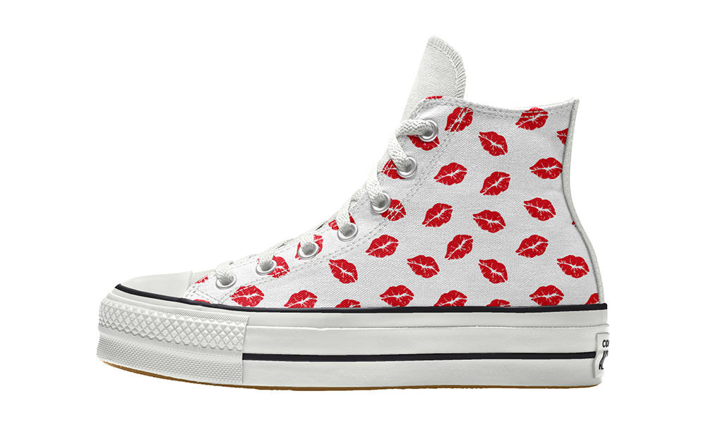 Converse Chuck Taylor Lift Valentine's Day Custom By You Where