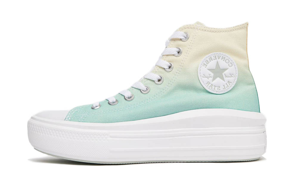 Converse Chuck Taylor Move Platform High Ombre Blue | Where To Buy |  572898C | The Sole Supplier