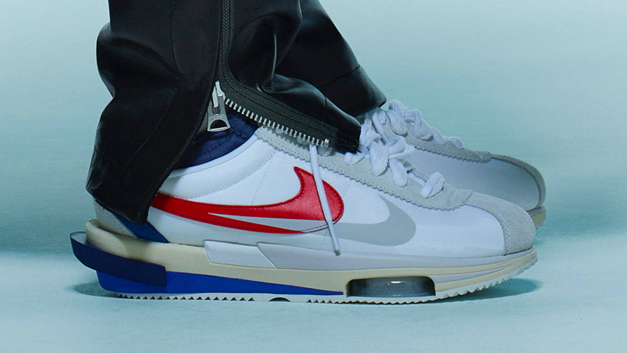 sacai x Nike Cortez
