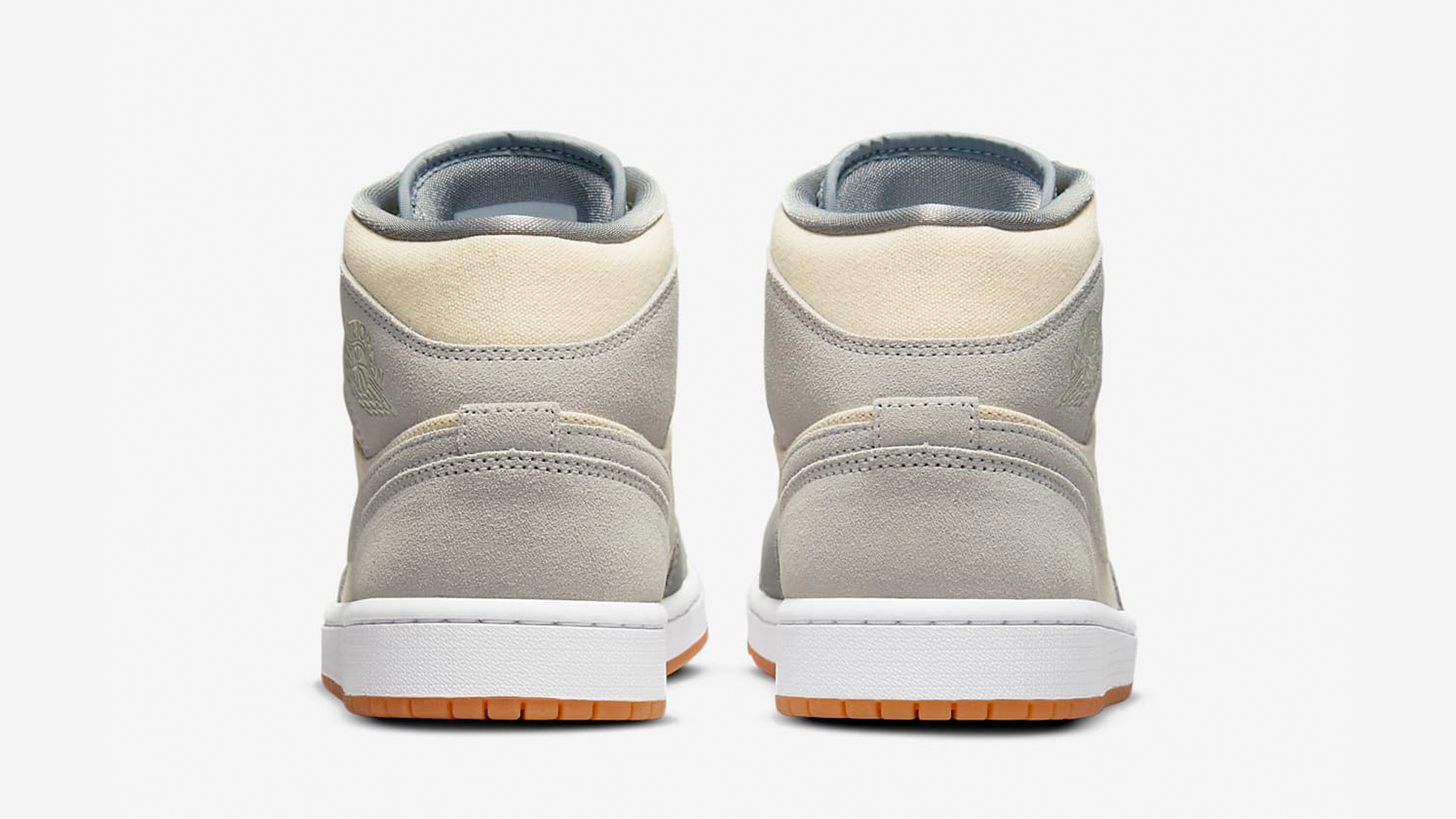 Air Jordan 1 Mid Cream Grey
