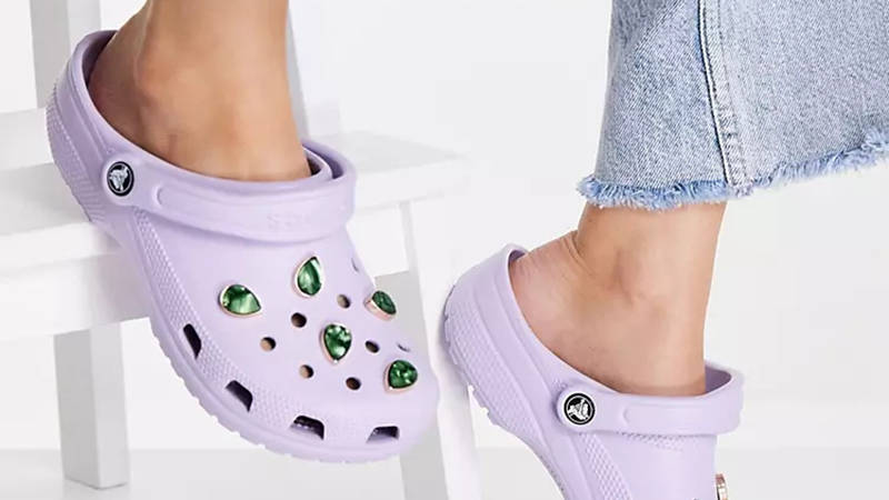 Crocs Classic Clogs Gems Lavender