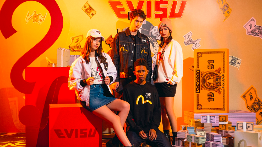 Evisu x Monopoly Team Up for a Set of Wearable Collector's Pieces