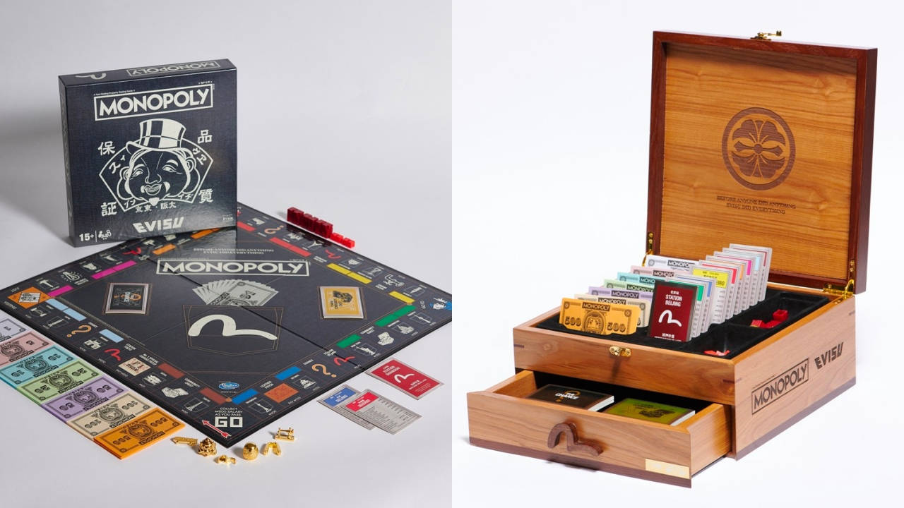 Evisu x Monopoly Team Up for a Set of Wearable Collector's Pieces