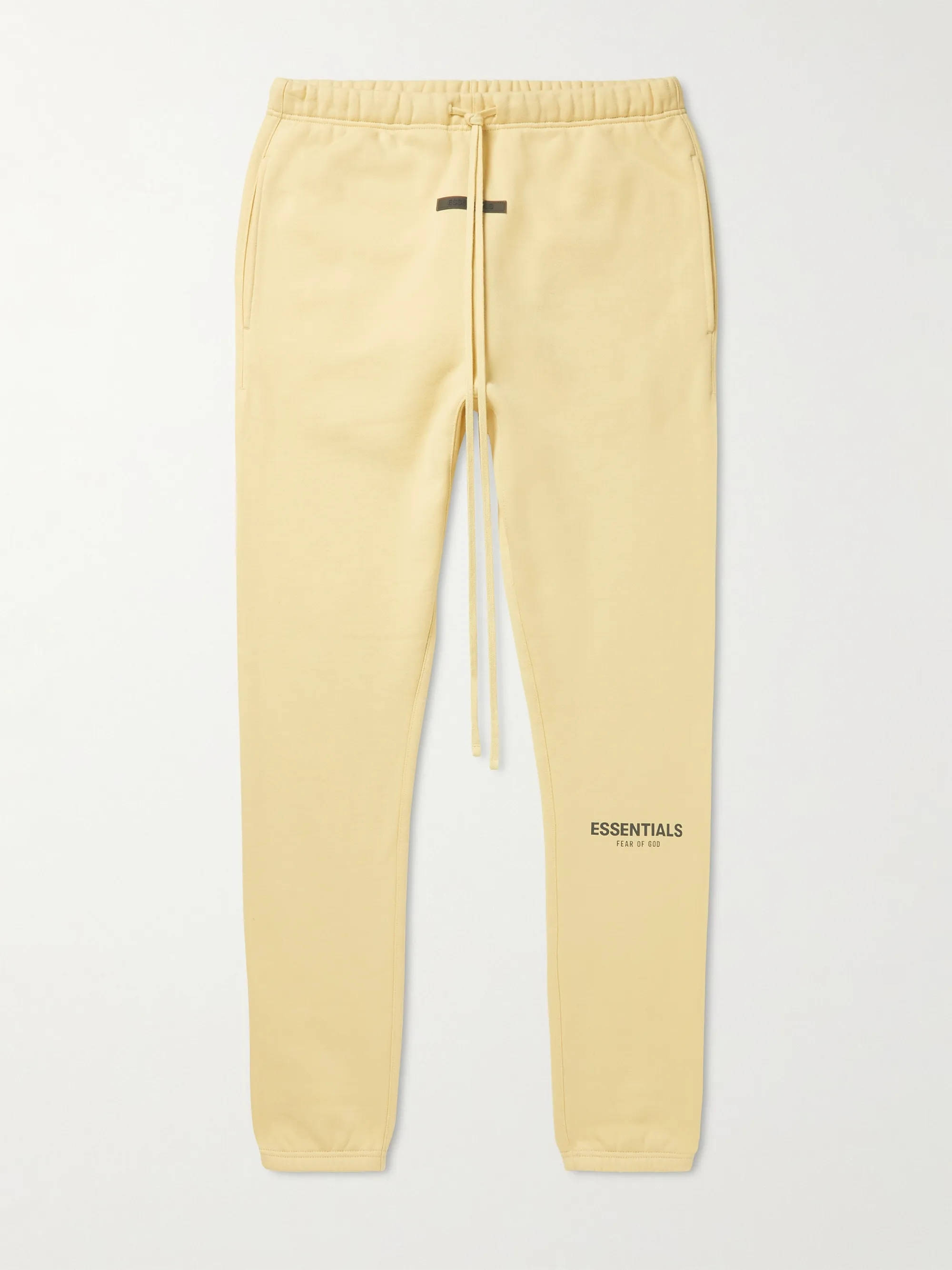 Fear of God Essentials Logo-Print Cotton-Blend Jersey Sweatpants