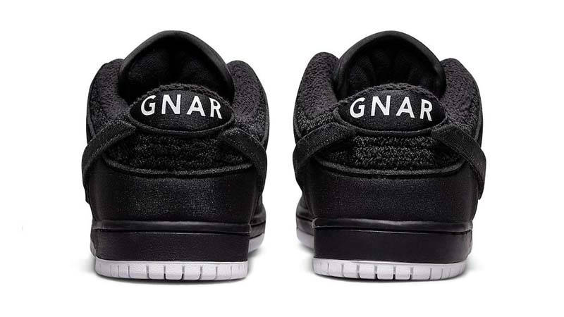 Gnarhunters x Nike SB Dunk Low Black Back
