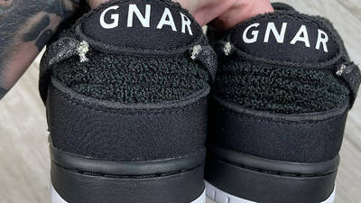Gnarhunters x Nike SB Dunk Low Black Back