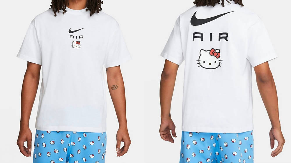 Image via Nike A First Glimpse at the Upcoming Hello Kitty x Nike Collab