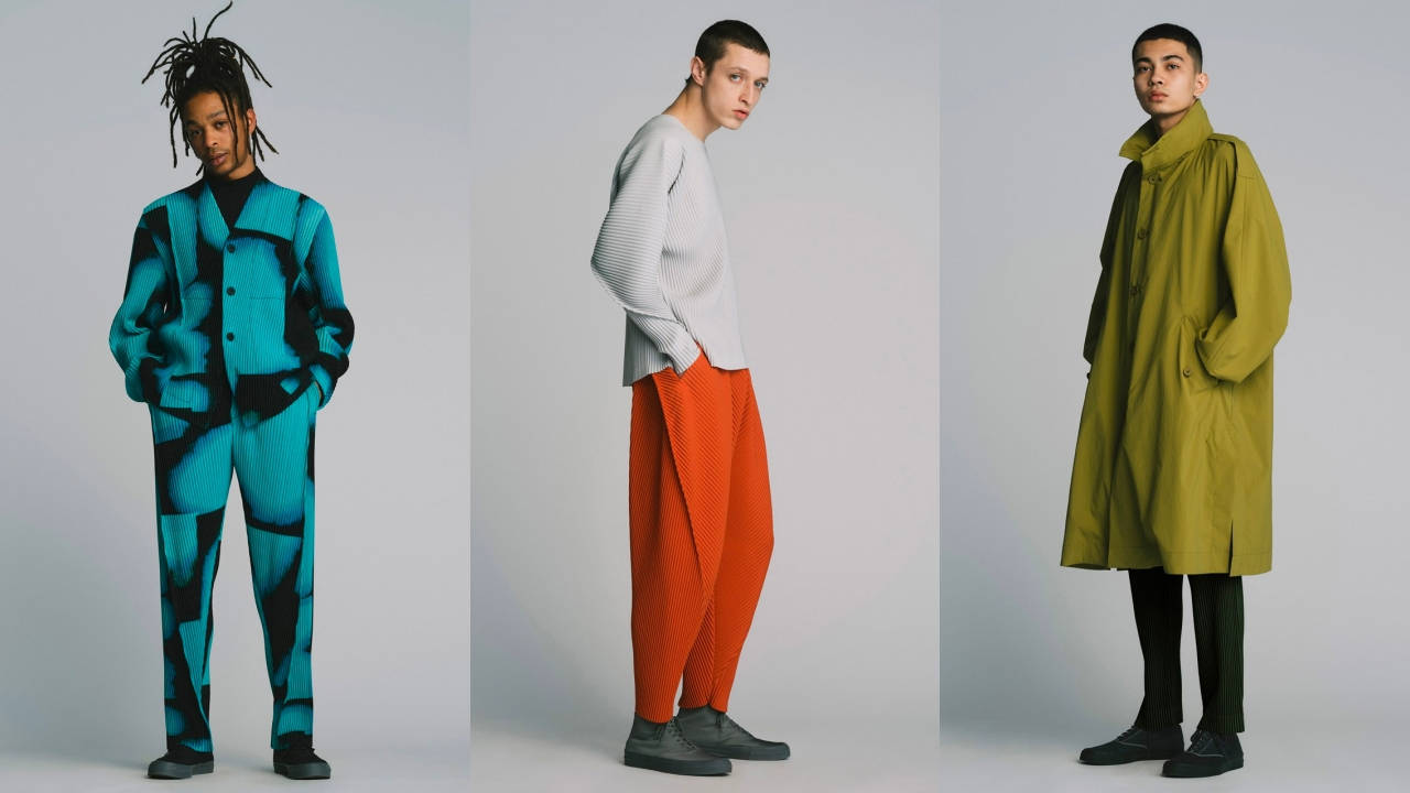 HOMME PLISSÉ ISSEY MIYAKE Showcases a Diverse Colour Palette for FW22
