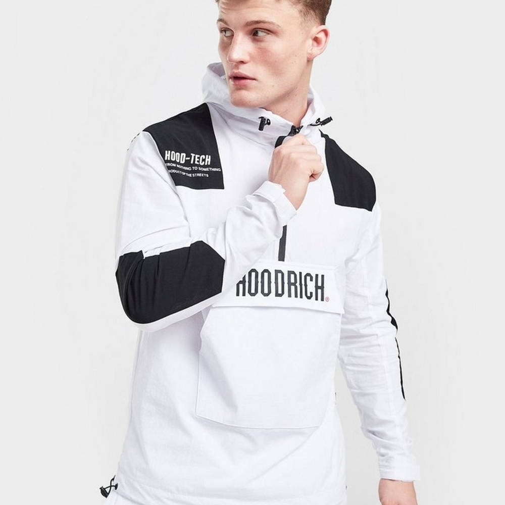 Hoodrich Armour Windrunner Jacket - White | The Sole Supplier