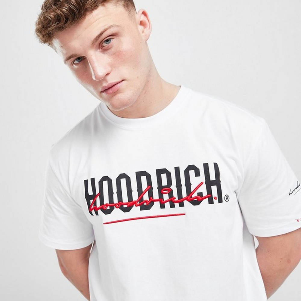 Hoodrich Blend T-Shirt - White | The Sole Supplier