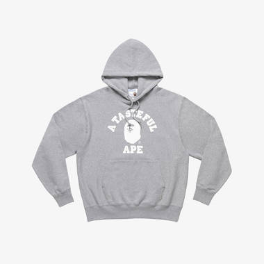 JJJJound x Bape Relaxed Classic College Pullover Hoodie
