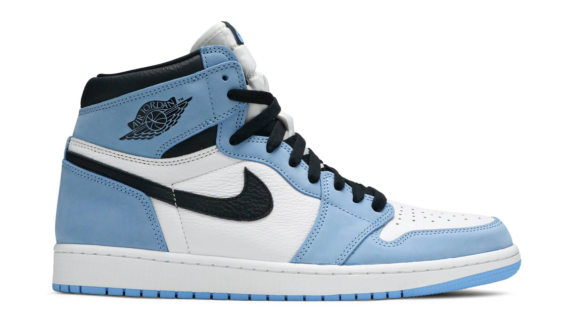 unc blue shoes