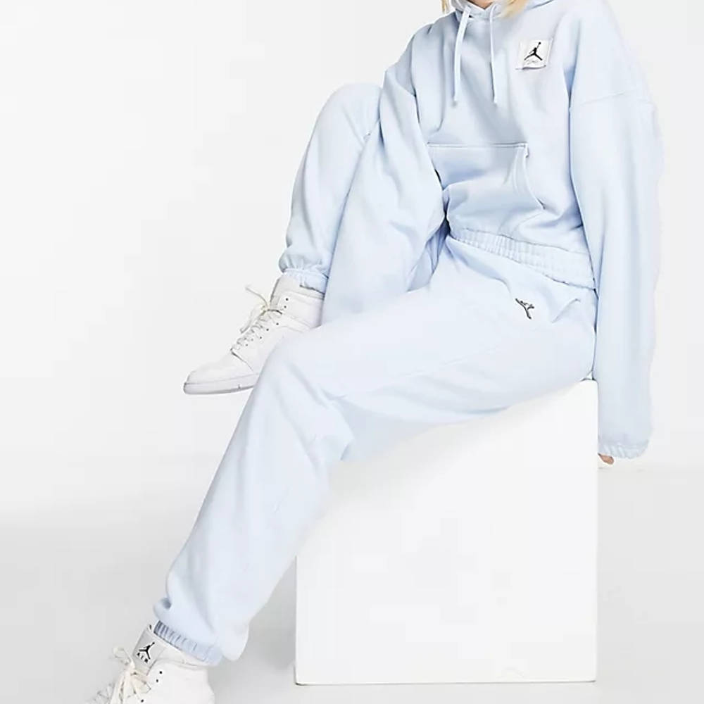 Jordan Essential Fleece Joggers Celestine Blue The Sole Supplier