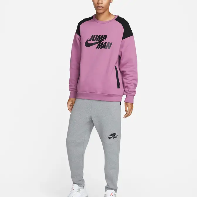 Jordan Jumpman Fleece Crew Sweatshirt Where To Buy DJ0240 507 The Sole Supplier