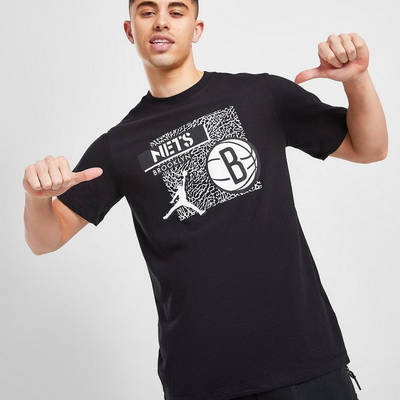 Jordan NBA Brooklyn Nets T-Shirt Black
