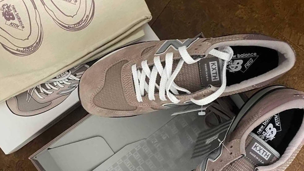 KITH x New Balance 990v1 Dusty Rose
