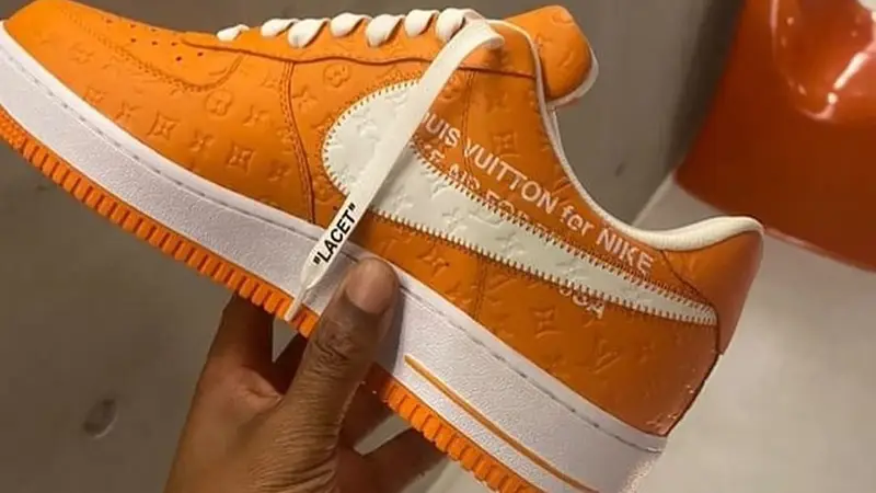 Air force 1 outlet off white orange