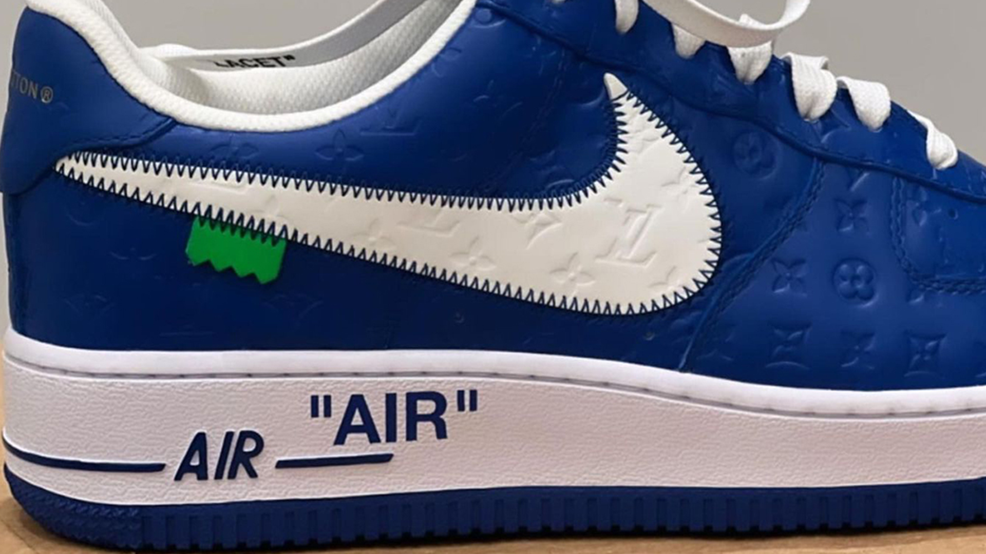 Virgil Abloh x Louis Vuitton x Nike Air Force 1 Blue