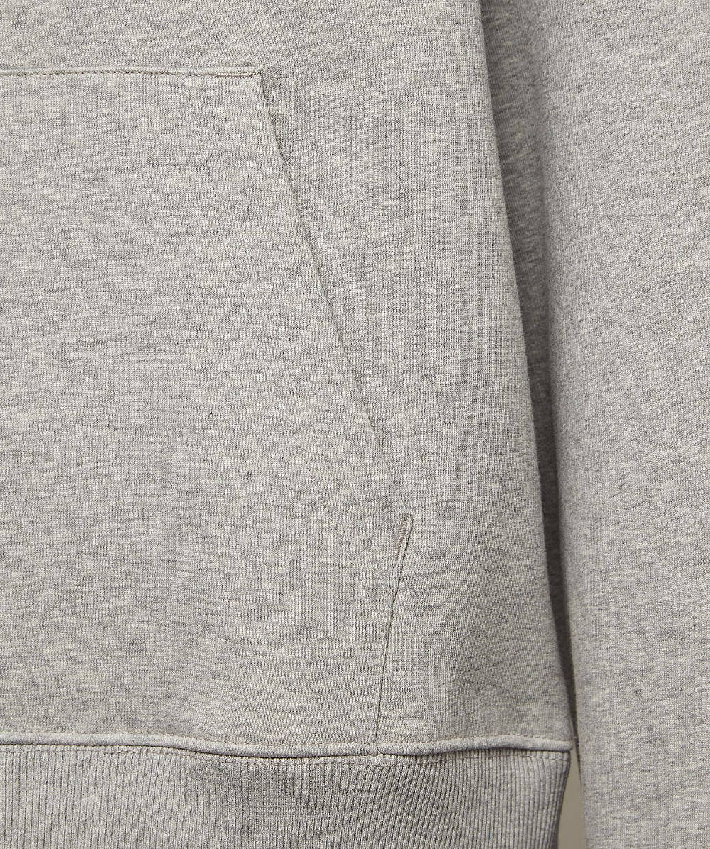 MKI Miyuki Zoku College Hoodie Grey Detail 2