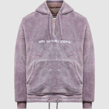 MKI Miyuki Zoku Sherpa Quarter Zip Hoodie