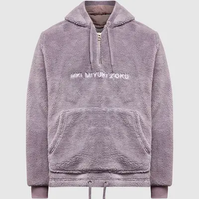 MKI Miyuki Zoku Sherpa Quarter Zip Hoodie Where To Buy The Sole Supplier