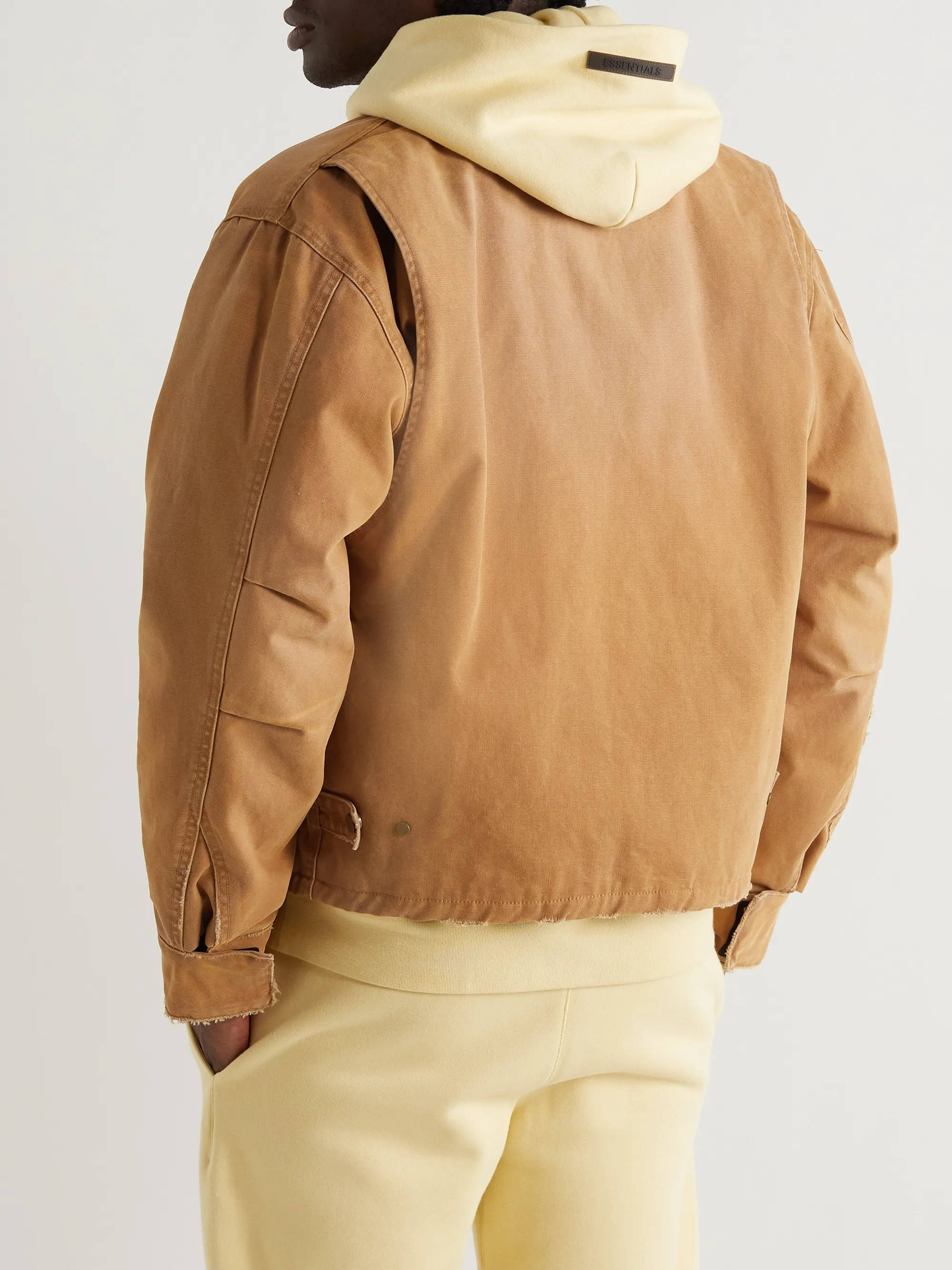 Fear Of God Canvas Work Vest Rust