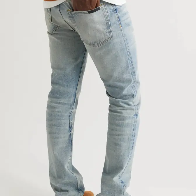 Slim Fit Distressed Jeans