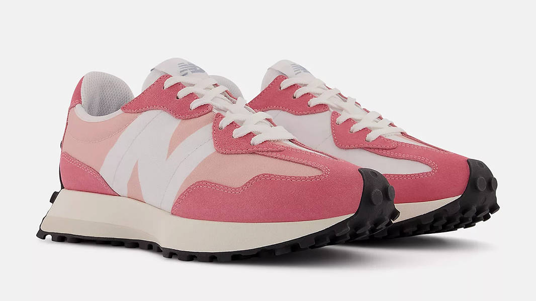 New Balance 327 Natural Pink White