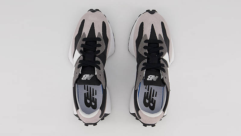 New Balance 327 Navy Grey White Black Top