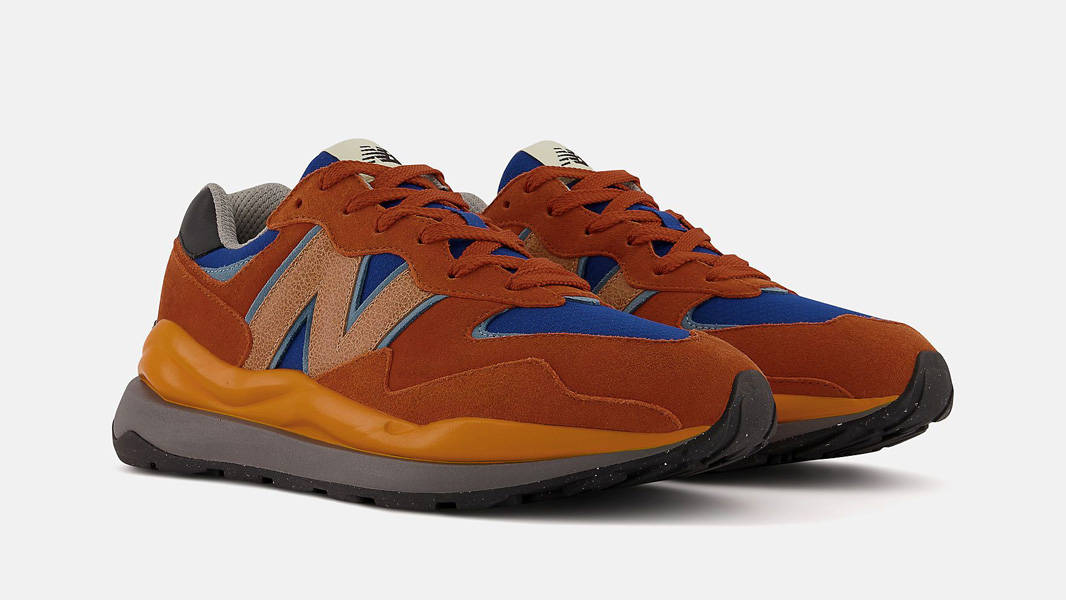 New Balance 57/40 Rust Oxide Blue Front