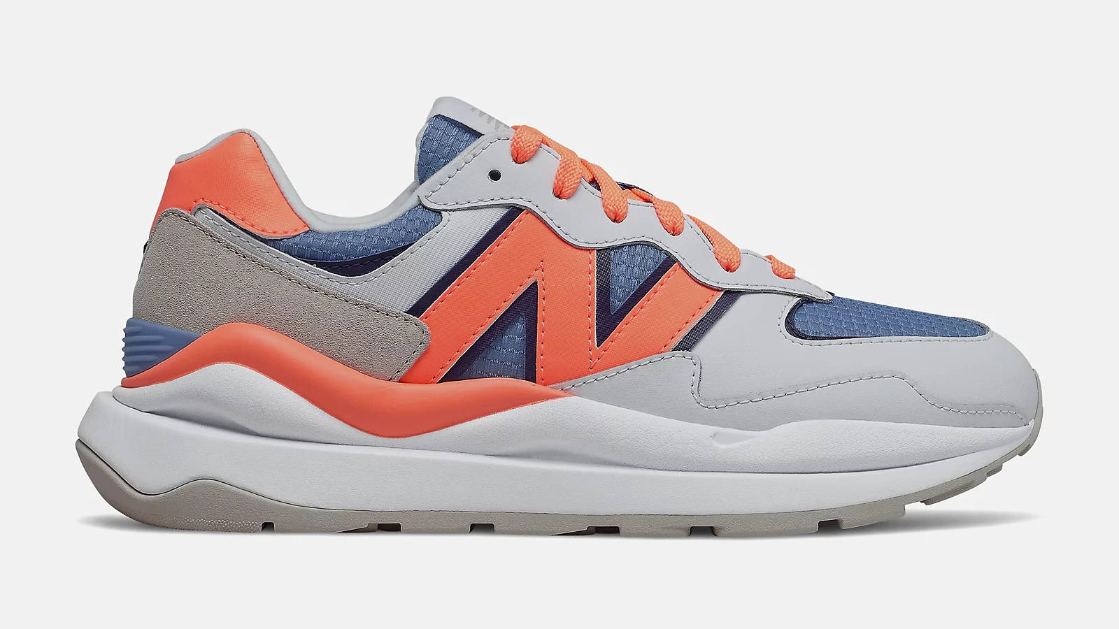 New Balance 57-40 White Stellar Blue
