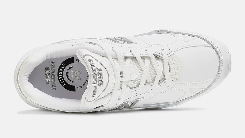 New Balance 991 Made in UK White Grey W991TW Top