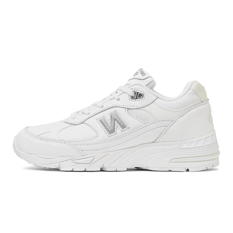 New Balance 991 Made in UK White Grey W991TW