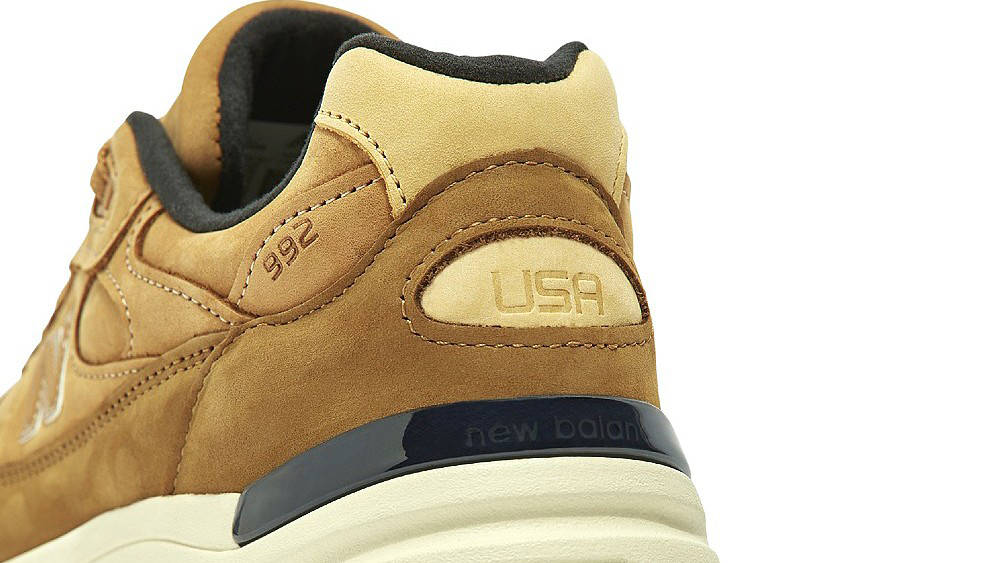 Image via Sevenstore New Balance 992 Wheat Colourway