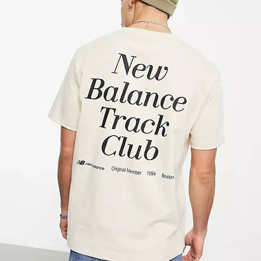 New Balance Track Club Backprint T-Shirt