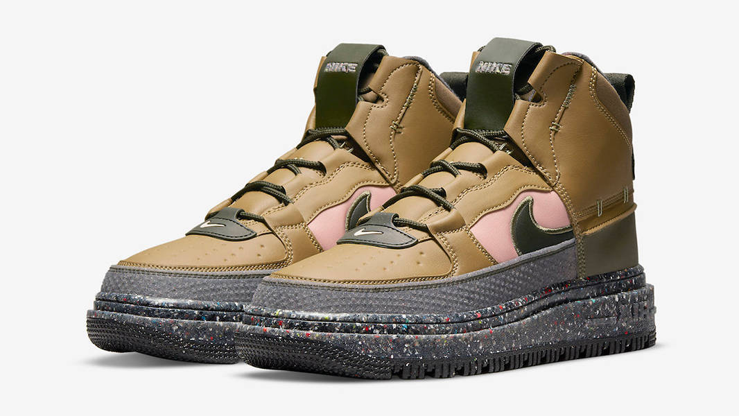 Nike Air Force 1 High Crater Tan Front