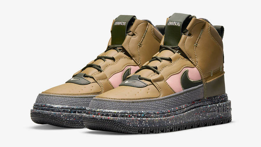 Nike Air Force 1 High Crater Tan Front