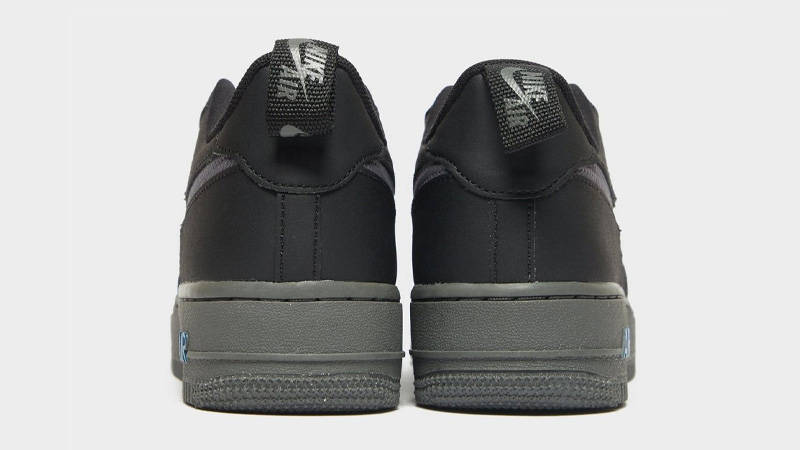 Nike Air Force 1 Low GS Black Grey Blue