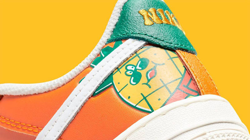 Nike Air Force 1 Low GS Orange Pineapple