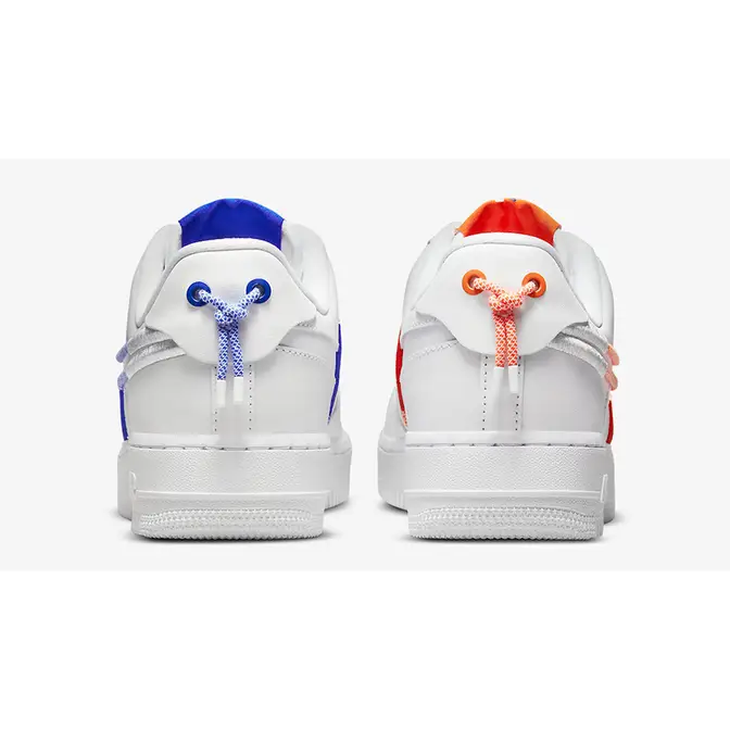 Nike Air Force 1 Low LX White Orange Blue | Where To Buy | The Sole ...