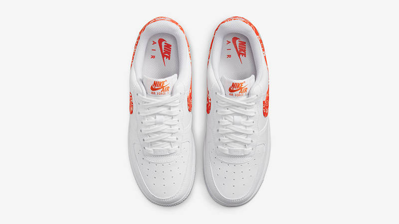 Nike Air Force 1 Low Orange Paisley DJ9942-102 Top