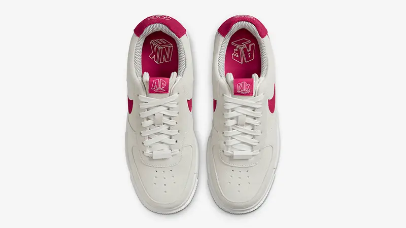 Luxe Suede Dresses This Adorable Pink Nike Air Force 1 Pixel | The Sole ...